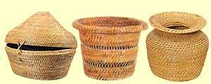hanging grass baskets, decorative cane baskets, grass baskets exporters, hand woven grass baskets