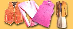 skirts & jackets, ladies apparel, cotton blended dresses, silk garments from india