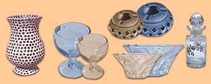 glass artwares exporters, glass jewelry, hand painted glass pots, crystal glass beads, glass beads exporters